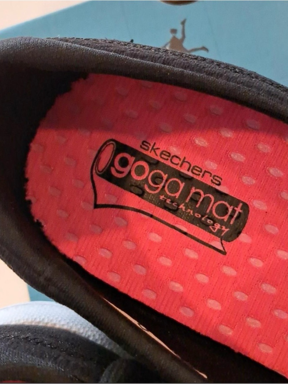 Skechers Black and White Boat-Style Sneakers - Picture 4 of 8